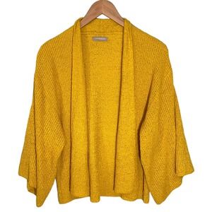 Anthropologie Yellow Crew Neck Sweater
